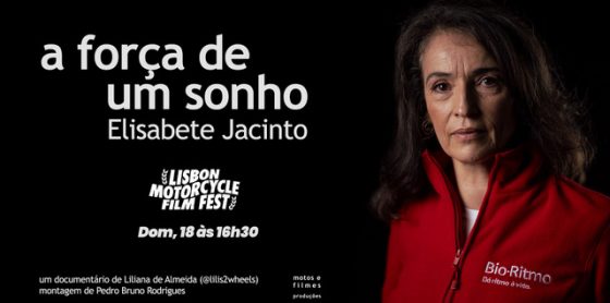 Elisabete Jacinto no Lisbon Motorcycle Film Fest